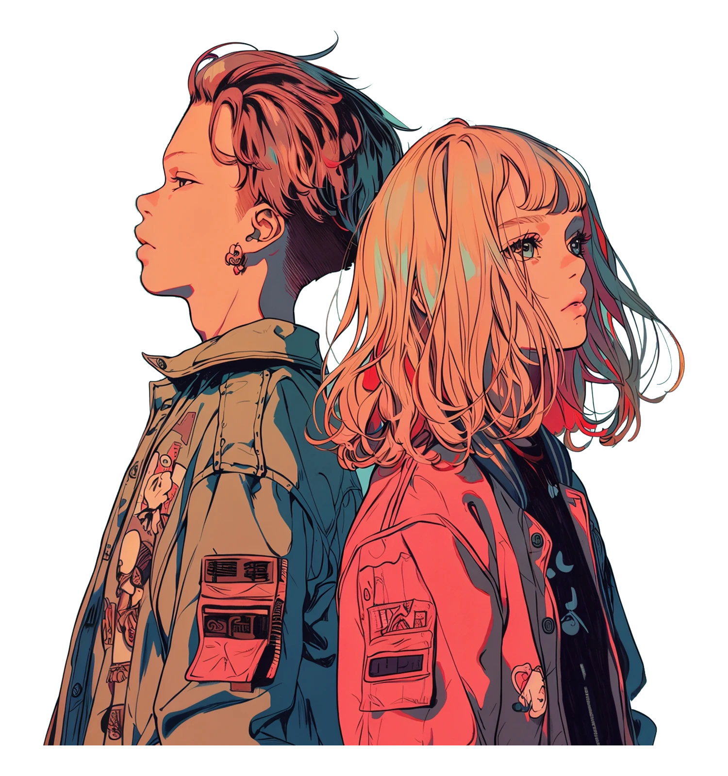 ゲームクリエイターを目指す2人